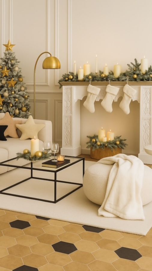 Poduszka Gwiazda boucle