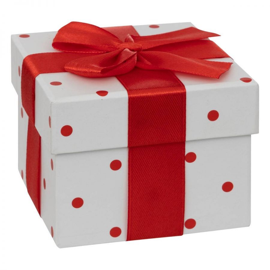 Pudełka na prezenty Candy czerwono-białe  - Atmosphera