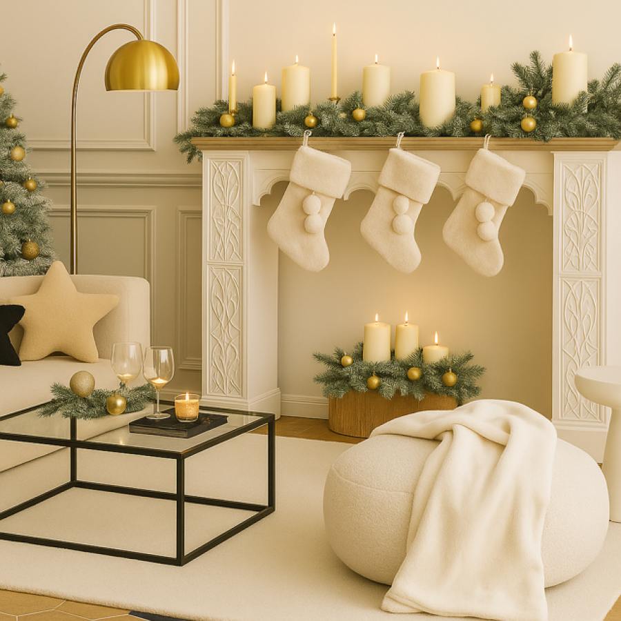 Skarpeta Futerkowa biała