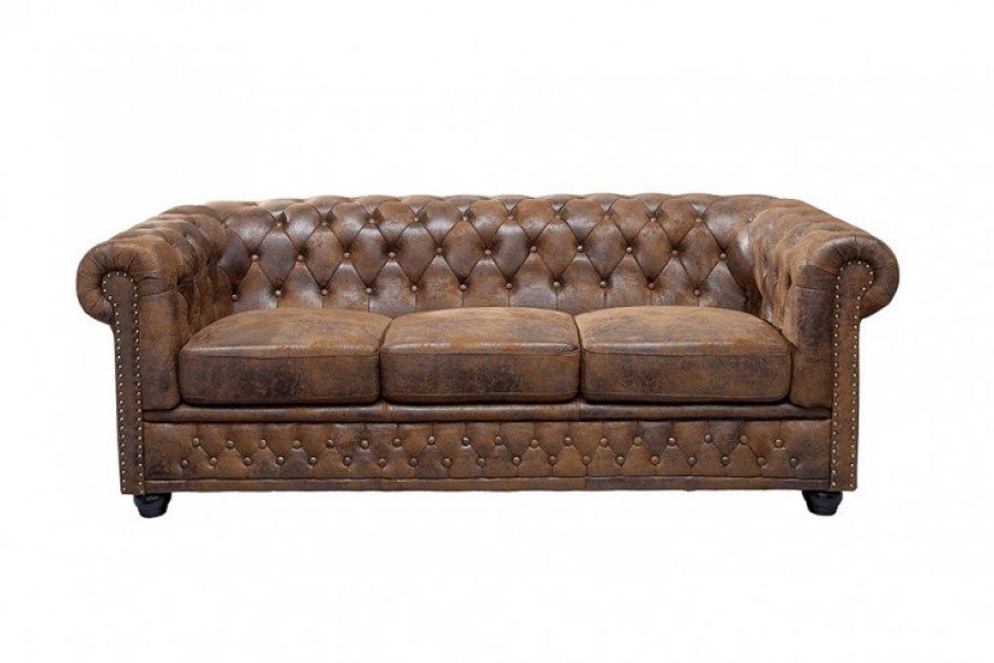 Sofa Chesterfield Oxford vintage 3  - Invicta Interior