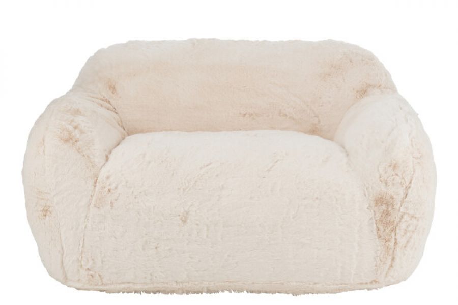 Sofa futrzana Bear Cloud ivory premium