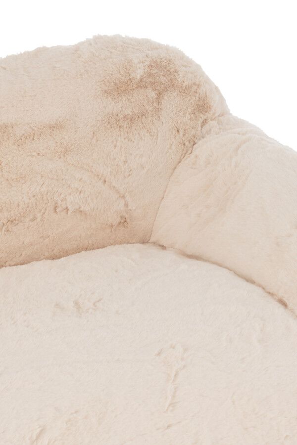 Sofa futrzana Bear Cloud ivory premium