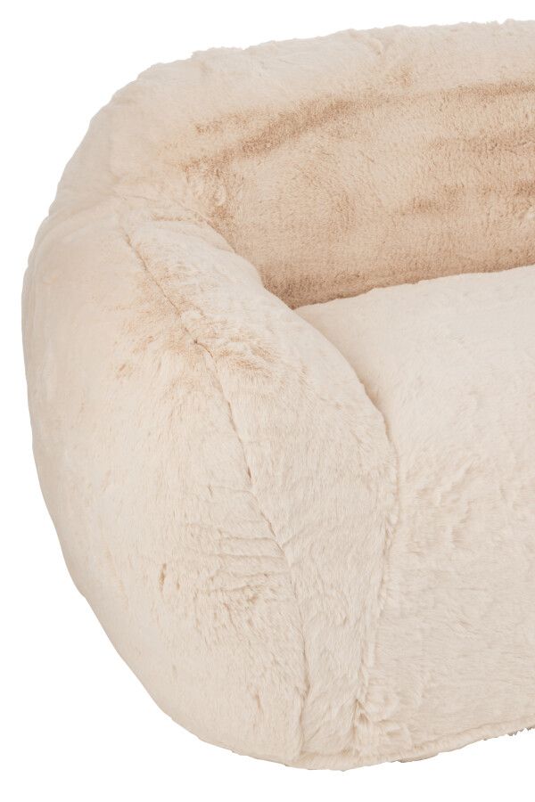 Sofa futrzana Bear Cloud ivory premium