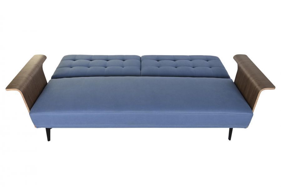 Sofa rozkładana wersalka Extravaganza niebieska
