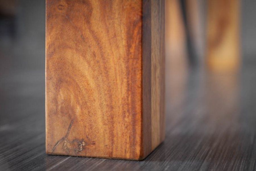 Stół Lagos drewniany 70 cm  - Invicta Interior