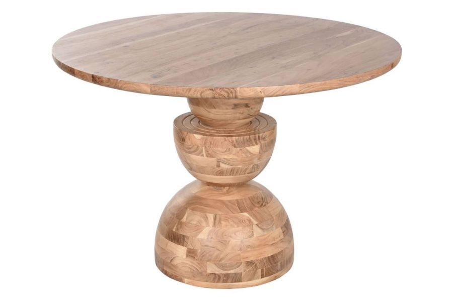 Stół okrągły drewniany Aesthetic Modern - Atmosphera