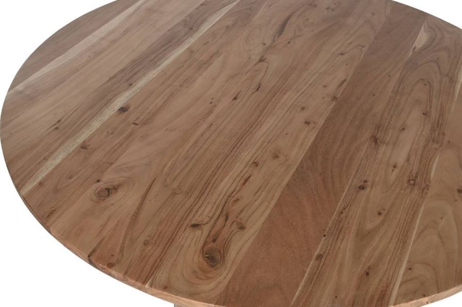 Stół okrągły drewniany Aesthetic Modern - Atmosphera
