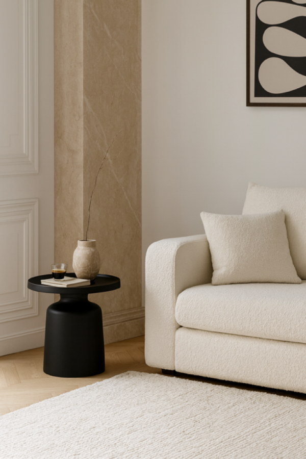 Stolik Bottle czarny 50 cm