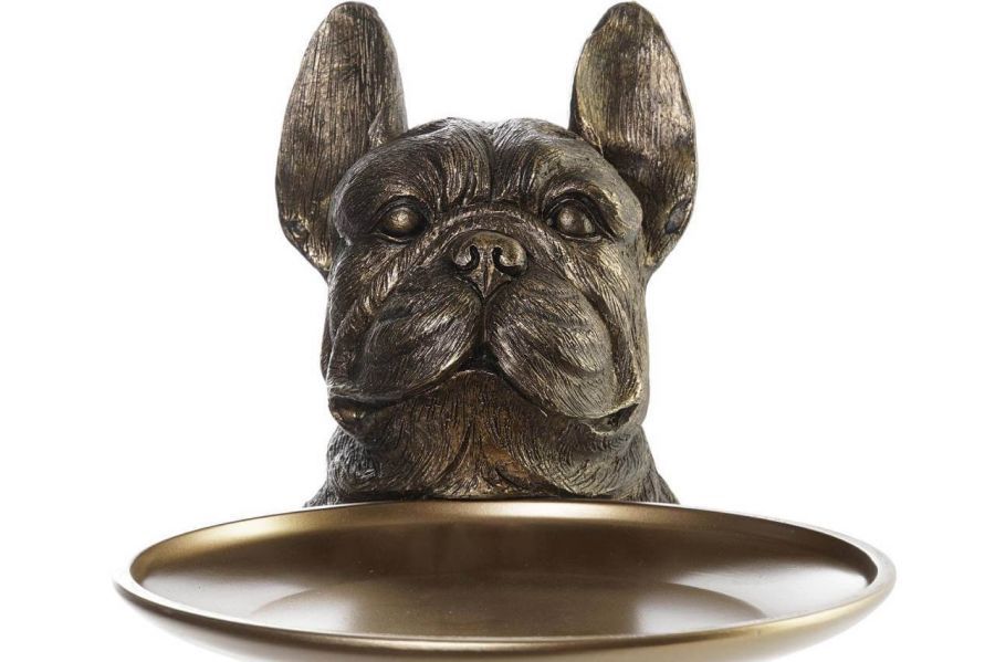 Stolik dekoracyjny Bulldog z tacą