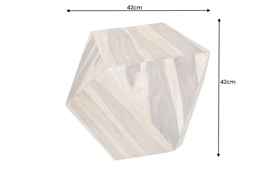 Stolik kawowy Diamond drewno sheesham - Invicta Interior