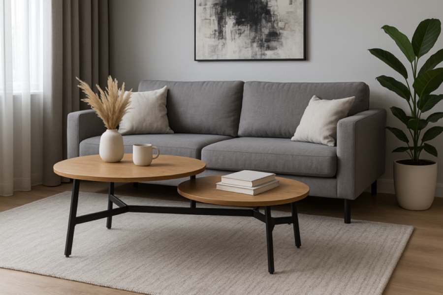 Stolik kawowy Doppio Duo - Item International