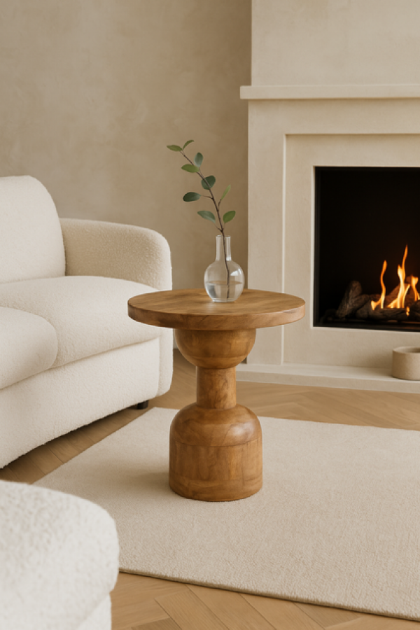 Stolik kawowy Totem drewno mango