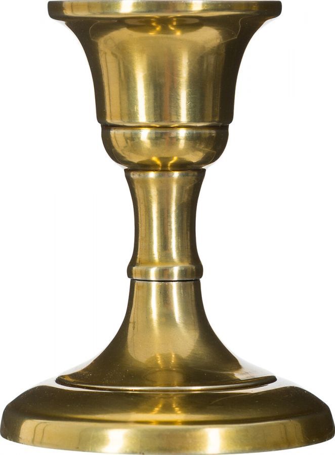 Świecznik złoty Vintage