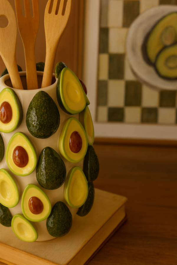 Wazon ceramiczny Awokado - Item International