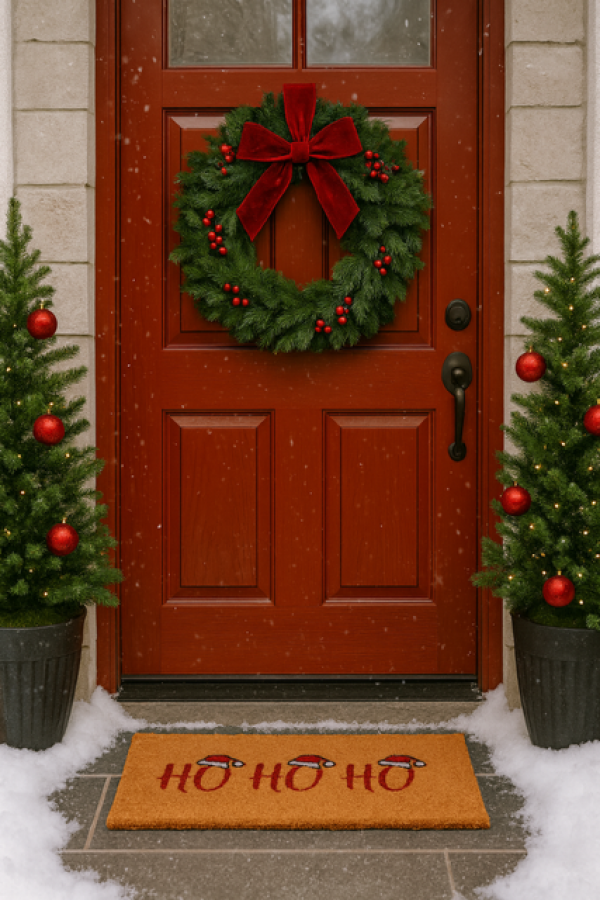 Wycieraczka świąteczna kokosowa Ho Ho Ho