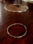 Stolik Art Deco original 55 cm chrom  - Invicta Interior 8