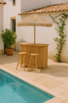 Bambusowy bar Boho luxury - Boltze 2