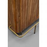 Barek drewniany Grace z marmurowym blatem 120 cm - Kare Design 15