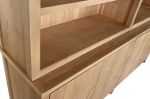 Biblioteczka loftowa regał drewniany z drabiną 220 cm 7