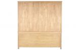 Biblioteczka loftowa regał drewniany z drabiną 220 cm 3
