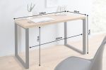 Biurko Black Desk kolor dębu 60 cm - Invicta Interior 8