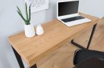 Biurko Black Desk kolor dębu  - Invicta Interior 3