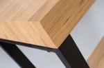 Biurko Black Desk kolor dębu  - Invicta Interior 4