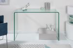 Biurko Clear Club 100 cm szklane  - Invicta Interior 3