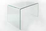 Biurko Clear Club 120 cm szklane  - Invicta Interior 2