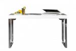 Biurko Konsola Feminiti White Desk 120 białe lakierowane  - Invicta Interior 2