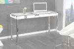 Biurko Konsola Feminiti White Desk 120 białe lakierowane  - Invicta Interior 9