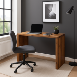 Biurko konsola Sheesham Honey Finish drewniane  - Invicta Interior 1