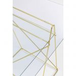 Biurko Polar szklane złote - Kare Design 13