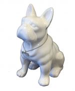 Deco French Bull midi biała  1