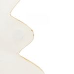 Dekoracja Choinka papierowa składana 90 cm white creme 8