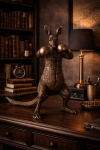 Dekoracja Kangaroo Boxer brązowa  3