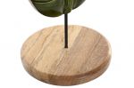 Dekoracja Liście lakierowane z drewna mango zestaw 110 cm - Item International 4