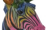 Dekoracja ścienna Zebra color pop  - Item International 3