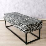 Designerska ławka Zebra - Boltze 2