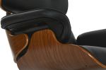 Designerski fotel Lounge Look z podnóżkiem - Item International 7