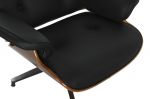 Designerski fotel Lounge Look z podnóżkiem - Item International 6