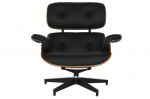 Designerski fotel Lounge Look z podnóżkiem - Item International 2
