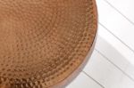 Stolik Ława Alu designerski miedziany 60 cm  - Invicta Interior 6