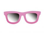 Lustro Sunglasses różowe designerskie 1