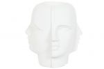 Donica Sculpture Head biała  3