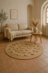 Dywan Boho ażurowy z juty 120cm - Koopman 3