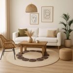 Dywan Boho Jutowy 120cm - Inart 2