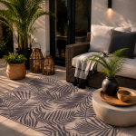Dywan Boho leaf 120x180 szary - Koopman 2