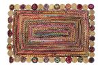 Dywan Chindi jutowy 120x180 cm multicolor 1