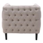 Fotel Karl w typie Chesterfield elegancki 4